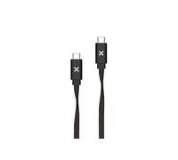 Wefix Cable Plat USB-C vers USB-C 1M Noir