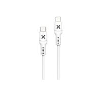Wefix Câble USB-C vers USB-C 60 W 2 m Blanc