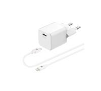 Wefix Chargeur secteur 20W + Cable Lightning 1m Blanc