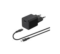 Chargeur secteur Wefix 20 W Noir + Câble USB Type C 1 m