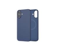 Wefix Coque Silicone avec MagSafe pour iPhone 16 Plus - Bleu