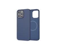 Wefix Coque Silicone avec MagSafe pour iPhone 16 Pro Max - Bleu