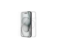 Pack Coque et verre trempé WeFix Transparent pour iPhone 15