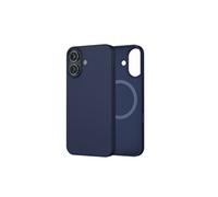 Wefix Coque en silicone MagSafe – Protection durable, Garantie 2 ans – Bleu pour iPhone 17