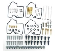 WEFOLCC 4 Kit Réparation Carburateur pour Y&amaha YZF R6 600 1999 2000 2001 2002 Accessoires Moto
