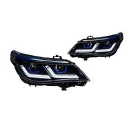 WEFOLCC Blocs Optiques LED Avec Feux De Jour Stop Et Clignotants Pour M5 E60 2003-2010(Blue,2007-2010)