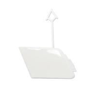 WEFOLCC Cache-Crochet De Remorquage pour Pare-Chocs Avant pour VW pour Tiguan 2012 2013 2014 2015 2016 2017 (5N0807241A) Cache Crochet Remorquage(Blanc)