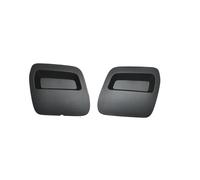 WEFOLCC Cache-œillet De Remorquage pour Pare-Chocs pour Dacia pour Duster 2018 2019 2020 2021 620721430R 620724861R 511802392R 511809831R Lot De 2 Cache Crochet Remorquage(Black)