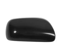 WEFOLCC Cache rétroviseur Couvercle De Boîtier De Rétroviseur De Voiture pour Toyota pour Yaris 2006-2011 Couvercle De Rétroviseur ABS Coque de Rétroviseur de Voiture(Noir)