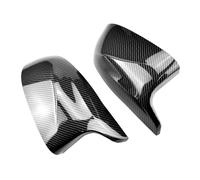 WEFOLCC Cache rétroviseur Couvercle De Rétroviseur en Fiber De Carbone Noir pour B&MW F25 X3 F26 X4 F15 X5 F16 X6 2014 - 2018 Coque de Rétroviseur de Voiture