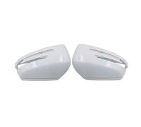 WEFOLCC Cache rétroviseur Couvercle De Rétroviseur Latéral De Voiture pour Mercedes pour Benz W212 W176 W246 W204 W221 CLS X156 C117 C218 Pièces De Style Coque de Rétroviseur de Voiture(Blanc)