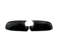 WEFOLCC Cache rétroviseur Couvercle De Rétroviseur Latéral pour A-UDI A3 RS3 8P A4 RS4 A5 RS5 B8 2011 2012 2013 2014 2015 2016 Coque de Rétroviseur de Voiture(Noir)
