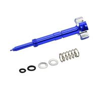 WEFOLCC Carburateur Moto CNC Vis Mélange Air Carburant Ajustable pour Polaris pour Outlaw 450 MXR 525 IRS 525 S Accessoires Moto(Blue)