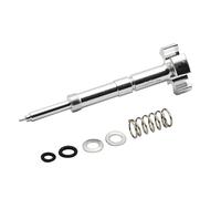 WEFOLCC Carburateur Moto CNC Vis Mélange Air Carburant Réglable pour CRF150R CRF150RB CRF250R CRF250X CRF450R CRF450X Accessoires Moto(Argent)