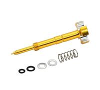 WEFOLCC Carburateur Moto CNC Vis Mélange Air Carburant Réglable pour CRF150R CRF150RB CRF250R CRF250X CRF450R CRF450X Accessoires Moto(Or)
