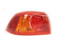 WEFOLCC Couvercle De Feu Arrière De Voiture Feu De Stop Arrière Clignotant Pour Mitsubishi Pour Lancer-EX Pour EVO 10 2008 - 2013 (Outside Left)