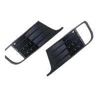 WEFOLCC Grille Phare Antibrouillard Pour VW Pour Jetta MK6 GLI 2012-2014 Grille Phare Antibrouillard Pour Pare-chocs Avant Voiture 5C6853665C 5C6853666C(À gauche et à Droite)
