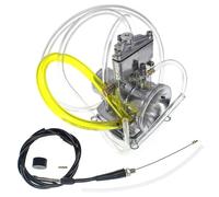WEFOLCC GT Racing Carburateur 2 Temps 28mm 30mm 32mm 34mm pour Y&amaha YZ250F YZ400F YZ426F YZ450F WR250F WR400F WR450F Accessoires Moto(30mm)