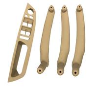 WEFOLCC Kit de poignées de porte côté conducteur gauche pour X5 X6 E70 E71 2007-2013 Pièces de rechange intérieures (Beige)