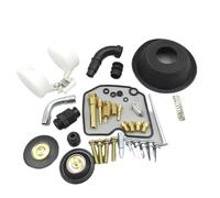 WEFOLCC Kit Réparation Carburateur Configure Vacuum Diaphragm Float Needle Gasket Part pour Kawasaki pour V&ulcan VN400 1995-2004 Accessoires Moto