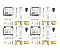 WEFOLCC Kit Réparation Carburateur Moto avec Joint D'aiguille, Joint D'étanchéité Et Flotteur pour Mikuni VM20 VM 20 Carb Rebuild Parts Accessoires Moto(4 Set)