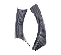 WEFOLCC Panneau de protection de porte intérieure, accoudoir pour Série 3 E90 E91 316 318 320 325 328i 2004-2012, couvercle de poignée (Carbon Texture Left)