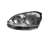 WEFOLCC Phare Avant De Pare-chocs Avant Pour VW Pour Jetta Pour Sagitar MK5 2006-2011 Clignotant/Feu De Route(Black,gauche)