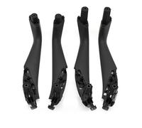 WEFOLCC Poignée porte intérieure voiture avant arrière gauche droite pour Série 5 M5 G30 G31 F90 2017-2021 Panneau garniture couverture intérieure (Black 4pcs set)