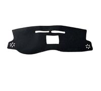 WEFOLCC pour Dacia pour Sandero pour Stepway II 2 RS 2013-2020 Couverture Tableau Bord Voiture Tapis Tableau De Bord Coussin Pare-Soleil Tapis Anti-dérapants(Color:Noir,Taille:Left Hand Drive)