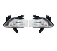 WEFOLCC Pour Jeep Pour Renegade 2015-2018 Accessoires De Voiture Ensemble De Feux Antibrouillard De Pare-chocs Avant 68256431AA 68256432AA (À gauche et à Droite)
