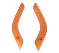 WEFOLCC Pour Jeep Pour Wrangler Pour JK 2011-2017 Garniture De Poignée De Porte Intérieure De Voiture Gauche Droite 1RC72JAHAD 1RC72JAHAE (Orange)