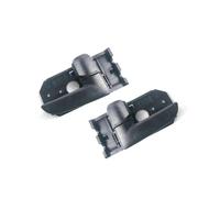 WEFOLCC Pour Kia Pour Cerato 2005 2006 2007-2012 Poignées intérieures Poignée porte intérieure avant arrière 82610-2F000 82620-2F000 (Black Pair)