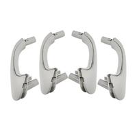 WEFOLCC Pour Mercedes Pour Benz W203 2038101551 Poignée De Porte Intérieure Avant Gauche/droite (Grey-4PCS)