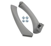 WEFOLCC Pour Série 3 E90 E91 E92 316 318 320 325 328i LHD RHD Kit de poignée de porte avec garniture de couvercle Assemblage intérieur (Gray Right)