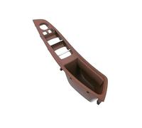 WEFOLCC Pour Série 5 F10 F11 F18 520 523 Poignée intérieure porte avant Cadre ommutateur siège conducteur Couvercle de boîte rangement (LHD Brown)