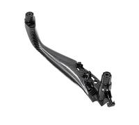 WEFOLCC Pour Série 5 G30 G31 G38 F90 2017-2021 Poignée De Porte Intérieure De Voiture, Interrupteur De Fenêtre, Garniture En Fibre De Carbone (Front Left)