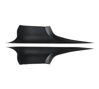 WEFOLCC Pour Série 7 F01 730 740 750 760 2009 2010 2011 2012 2013 2014 2015 Poignée De Porte Intérieure Poignée De Protection Garniture De Couverture (Rear Matt Black)