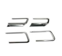 WEFOLCC Pour Toyota Pour Land Cruiser Pour Prado Pour FJ 150 2014-2017 ABS Chrome Poignée De Porte Intérieure Garnitures Autocollant De Protection (Door bowl)