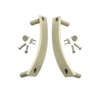 WEFOLCC Pour VW Pour Beetle 1998-2010 Kit De Réparation De Couvercle De Poignée De Porte Intérieure Gauche Droite 1C0867171A 1C0867172A (Beige 2PCS)