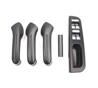 WEFOLCC Pour VW Pour Bora Pour Golf 4 MK4 Pour Jetta 1999 2000 2001 2002 2003 2004 5Pcs / Set Noir Poignée De Porte Intérieure De Voiture 3B2867171E RHD