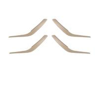 WEFOLCC Pour X1 E84 Couvercle De Poignée De Panneau De Porte Intérieure De Voiture Couvercle De Garniture De Traction De Porte Intérieure 51412991775 (Beige 1 Set)