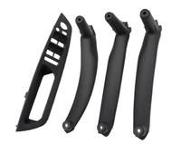 WEFOLCC Pour X5 X6 E70 E71 E72 2007-2013 Kit 4 Pièces LHD RHD Interrupteur De Fenêtre Porte Intérieure Conducteur Accoudoir Couvercle Tirer (Black LHD 4PCS)