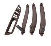 WEFOLCC Pour X5 X6 E70 E71 E72 2007-2014 LHD RHD Poignée De Porte Intérieure De Voiture Panneau Intérieur Panneau De Garniture De Traction Couvercle (LHD Moka set)