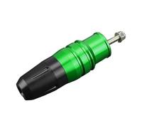 WEFOLCC Protection Moteur Glissières Cadre D'échappement Contre Chutes pour Kawasaki VERSYS X300 X250 650 1000 Protection Moteur Moto(A Green)
