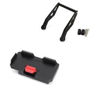 WEFOLCC Support De Guidon pour Téléphone Portable avec Navigation Intégrée pour R1300GS R 1300 GS R1300 GS GS1300 ADV Adventure R1300GSA(Black Set)