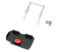 WEFOLCC Support De Guidon pour Téléphone Portable avec Navigation Intégrée pour R1300GS R 1300 GS R1300 GS GS1300 ADV Adventure R1300GSA(Sliver Set)