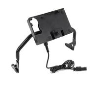 WEFOLCC Support De Téléphone Portable avec Chargeur USB Intégré Et Système Navigation pour Motos R1200GS LC ADV R1200 GS R1250GS R1250 GS Adventure(Set)