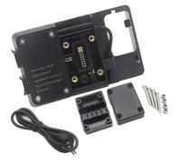 WEFOLCC Support De Téléphone Portable avec Plaque De Fixation pour Navigation Intégré pour NC750X 2016-2020(Phone Holder)