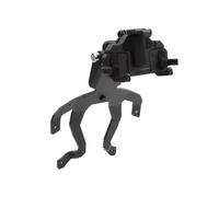 WEFOLCC Support De Téléphone pour Navigation Intégré Au Pare-Brise pour Suzuki GSX-S1000GX 2024 2025 Fixation 22 Mm(Silvery-1set-B)