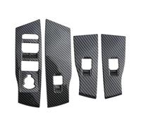 WEFOLEN Autocollant Intérieur Voiture Autocollant Couverture Panneau Commutateur Lève-vitre Porte Voiture pour VW pour T-Cross pour Tcross 2018 2019 2020 2021 2022 2023 LHD